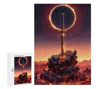 300 PCS Puzzle For Adults The Eclipse Jigsaw for Adults Relax Games Staycation Kill Time Deal As Gifts for The Whole Family 300 PCS