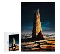 300 PCS Puzzle For Adults The Last Pillar of Light - The One Who Stayed Behind Jigsaws for Adults Relax Games Pattern Assembly Deal As Gifts for The Whole Family 300 PCS