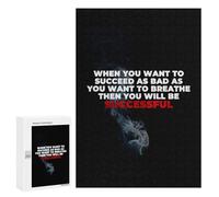 300 PCS Puzzle For Adults When You Want To Succeed Jigsaws for Adults Puzzle Enhance Memory Fun Activities at Home for Is Ideal As A Gift 300 PCS