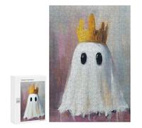 300 PCS Puzzle For Teenagers Ghost King Crown Painting Adult Jigsaw Puzzles Difficult Hard Challenging To Complete Challenging Family Fun Game 300 PCS