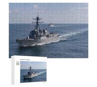 300 PCS Puzzle For Teenagerss Arleigh Burke Destroyer Jigsaw for Adults Relax Games Pattern Assembly Unique Gifts for Birthday And Christmas 300 PCS