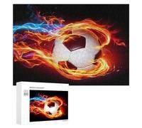 300 PCS Puzzle For Teenagerss Ball Fire Colorful Jigsaw for Adults Relax Games Pattern Assembly Unique Gifts for Birthday And Christmas 300 PCS