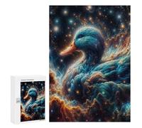 300 PCS Puzzle For Teenagerss Cosmic Nebula Duck Jigsaw for Adults Anti-Stress Toys Analysis And Logic Parent-child Interaction 300 PCS