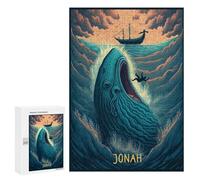 300 PCS Puzzle For Teenagerss Prophet Jonah Puzzles for Adults DIY Toys But Fun And Humorous Unique Gifts for Birthday And Christmas 300 PCS