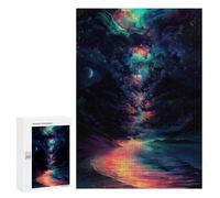 300 PCS Puzzle Galactic Reflections Celestial Stream Puzzles Für Erwachsene: Knobelspaß, Humorvoll Und Herausfordernd - Einzigartige Geburtstags- Und Weihnachtsgeschenke 300 PCS