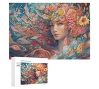 300 PCS Puzzles for Adults Fantasy Mermaid Artwork Jigsaws for Adults Relaxing Games Presents for Women Unique Gifts for Birthday And Christmas 300 PCS