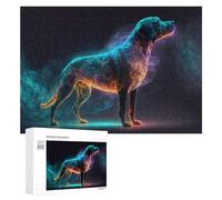 300 PCS Puzzles for Adults Galactic Canine Majesty -7 Jigsaws for Adults Relaxing Games Presents for Women Unique Gifts for Birthday And Christmas 300 PCS