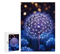 300 PCS Puzzles for Adults Glowing Dandelion Lights Puzzle For Teenagerss Hand Speed Race Train Your Brain And Hands Addictive Toys to Cultivate Patience 300 PCS