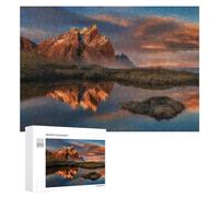 300 PCS Puzzles for Adults Mountain Reflections in Serene Waterscape Jigsaws for Adults Relaxing Games Presents for Women Unique Gifts for Birthday And Christmas 300 PCS