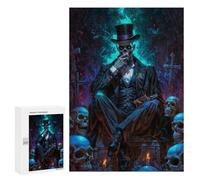 `300 PCS Puzzles for Teenagerss Baron Samedi Puzzles for Adults Family Games Difficult Challenge Help The Brain Exercise 300 PCS