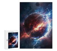 300 PCS Puzzles for Teenagerss Electrified Planet Puzzle for Adults Fun Games Staycation Kill Time Help The Brain Exercise 300 PCS