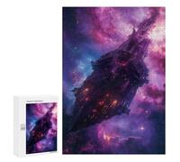 300 PCS Puzzles for Teenagerss Galactic Cruiser Puzzle for Adults Fun Games Staycation Kill Time Help The Brain Exercise 300 PCS