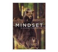 300 PCS Puzzles for Teenagerss Mindset Is Everything Bear Adult Puzzles Brain Teaser Game Stress Reliever Deal As Gifts for The Whole Family 300 PCS