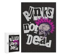 `300 PCS Puzzles for Teenagerss Punks Not Dead Puzzles for Adults Family Games Difficult Challenge Help The Brain Exercise 300 PCS