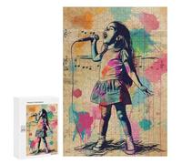 300 PCS Puzzles for Teenagerss Sirens Kids Song Puzzle for Adults Fun Games Staycation Kill Time Help The Brain Exercise 300 PCS