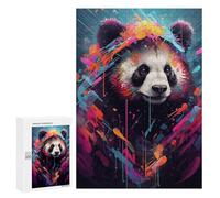 300 PCS Puzzles for Teenagerss The Comfortable Panda 2 Puzzle for Adults Fun Games Staycation Kill Time Help The Brain Exercise 300 PCS