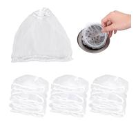 300 PCS Sink Strainers Fine Mesh Bag, 9 x 8 cm Kitchen Sink Strainer