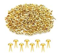 300 Pcs Split Pins,8 x16mm Metal Paper Fasteners Mini Brads