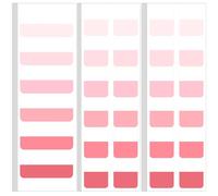 300 Pcs Sticky Index Book Tabs, Pink Gradient Repositionable, Writable Design for Custom Notes, Fit Page Marking, File Classification, Practical Book Flags Tabs for Daily Sorting & Reading Needs