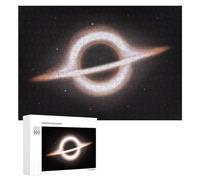 300 PCS Teenagers Pieces Jigsaw Puzzle Black Hole Adult Jigsaw Puzzle Brain Teaser Game Hand Speed Race Challenging To Complete 300 PCS