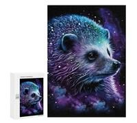 300 PCS Teenagers Puzzles Galactic Hedgehog Art Print-6 Adult Jigsaw Puzzle Hands-on Game Difficult Challenge for Is Ideal As A Gift 300 PCS