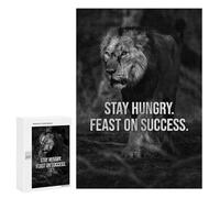 300 PCS Teenagers Puzzles Hungry Feast On Success Jigsaws for Adults Puzzle Difficult Hard Challenging To Complete Challenging Game Toys 300 PCS