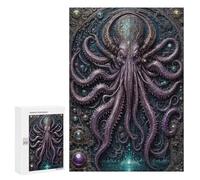 300 PCS Teenagers Puzzles King Mythological Cthulhu Jigsaws for Adults Puzzle Difficult Hard Challenging To Complete Challenging Game Toys 300 PCS