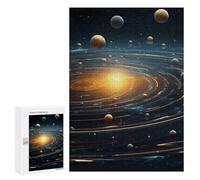 300 PCS Teenagers Puzzles Solar Symphony Adult Jigsaw Puzzle Hands-on Game Difficult Challenge for Is Ideal As A Gift 300 PCS
