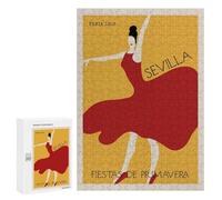 300 PCS Teenagers Puzzles Spain Feria Festival Jigsaw for Teenagerss Improve Memory Every Piece Is Unique - Unique Birthday And Gifts 300 PCS