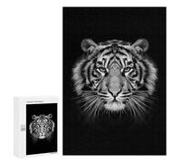 300 PCS Teenagers Puzzles Wild Tiger Poster Adult Jigsaw Puzzle Hands-on Game Difficult Challenge for Is Ideal As A Gift 300 PCS