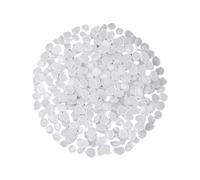 300 Pcs White Pebbles for Garden, Decorative Stones, Small Garden Pebbles for Landscaping, Fluorescent Stones for Decoration, Outdoor Accessories (1cm)