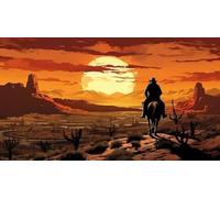 300 pcs Wooden Jigsaw Puzzle Real Cowboys- Family Unzip Game Sturdy Tight Fitting Pieces Kids Gift Mother's Day Home Decoration