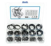 300-Piece C-Clips Assortment 7-30 mm Inner Snap Ring Spring Steel Snap Ring
