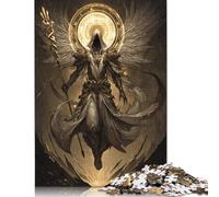 300 Piece Divine Angelic Presence Square Jigsaw Puzzles for Adults & Wooden Puzzles Learning Educational Toys Family Games 300pcs (40x28cm)