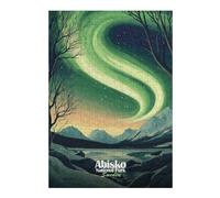 300 Piece Jigsaw Puzzle for Adults, Abisko National Park Aurora Borealis