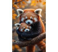 300 Piece Jigsaw Puzzle for Adults Animal Red Panda, Fun Challenges, Puzzle Game, Perfect for Relaxation, Puzzles for Adults 300 Pieces