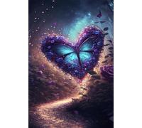 300 Piece Jigsaw Puzzle for Adults Butterfly Flower - Fun Challenges & Brainteasing Adult Jigsaws - Puzzle Games 300 Piece