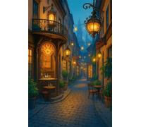 300 Piece Jigsaw Puzzle for Adults City Streets - Fun Challenges & Brainteasing Adult Jigsaws - Puzzle Games 300 Piece