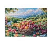 300 Piece Jigsaw Puzzle for Adults Harvest Orchard 300 PCS 40x28cm Winter Holiday Indoor Activity Perfect for Cold Days Family Time Together Fun Hobby Gift