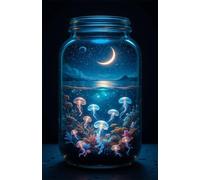 300 Piece Jigsaw Puzzle for Adults Moon Jellyfish, Fun Challenges, Puzzle Game, Perfect for Relaxation, Puzzles for Adults 300 Pieces