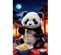 300 Piece Jigsaw Puzzle for Adults Moon Panda, Fun Challenges, Puzzle Game, Perfect for Relaxation, Puzzles for Adults 300 Pieces