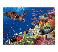 300 Piece Jigsaw Puzzle for Adults Ocean Turtles - Fun Challenges & Brainteasing Adult Jigsaws - Puzzle Games 300 Piece