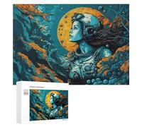 300 Piece Jigsaw Puzzle for Adults, Underwater Odyssey A Diver's Journey