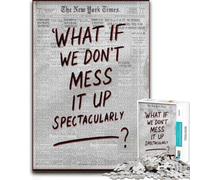 300 Piece Jigsaw Puzzle, What If We Don't Mess It Up Spectacularly - F