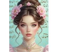 300 piece Jigsaw Puzzles for Adults Impossible Hard Difficult Challenging Puzzle, jigsaws 300 pieces for adults Fun Activity & Present for The Whole Family, Theme:Beautiful Princess