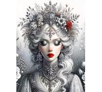 300 piece Jigsaw Puzzles for Adults Impossible Hard Difficult Challenging Puzzle, jigsaws 300 pieces for adults Fun Activity & Present for The Whole Family, Theme:Cold Elegant Queen