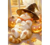 300 piece Jigsaw Puzzles for Adults Impossible Hard Difficult Challenging Puzzle, jigsaws 300 pieces for adults Fun Activity & Present for The Whole Family, Theme:Sunshine Cat