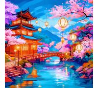 300 Piece Jigsaw Puzzles for Adults Japan Scenery, Educational Games, Impossible Hard Difficult Challenging, Relaxation Jigsaw Puzzles for Adults 300 Pieces 13.8x13.8 inch