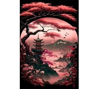 300 Piece Jigsaw Puzzles for Adults, Japanese Scenery 15x10.2 inch, Challenging Brain Teaser Puzzle, Premium Cardboard Hobby Gift for Adults & Seniors
