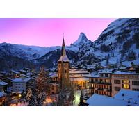 300 Piece Jigsaw Puzzles for Adults | Jigsaws 300 Pieces for Adults | Jigsaw Puzzle Presents for Women | Adult Jigsaw, Trees, Mountains, Rocks, Swiss Alps 38x26CM